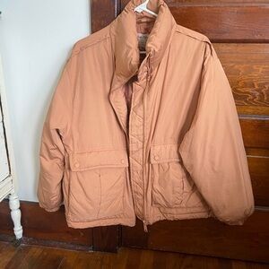 free people Womens duvet bomber coat